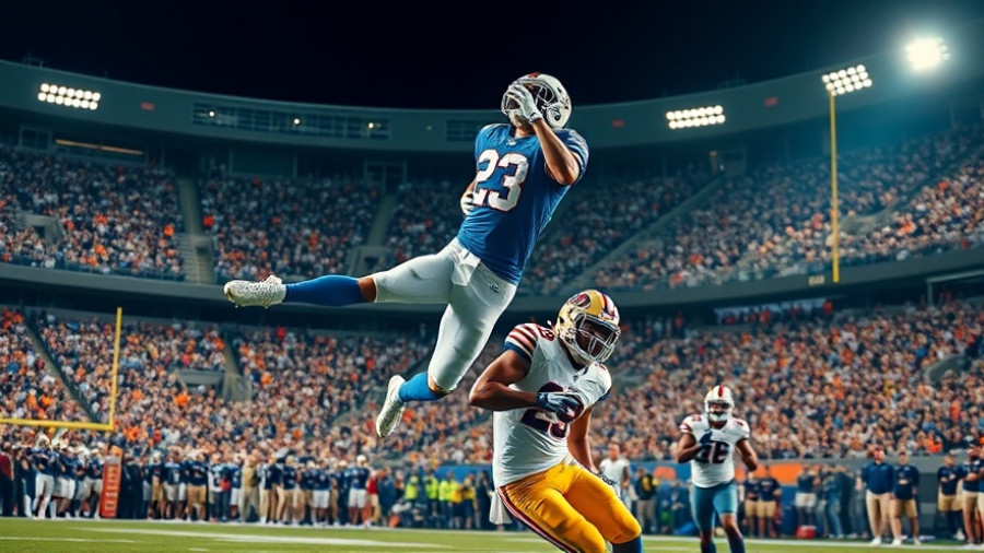 Josh Furlong's AP Top 25 football players in dynamic game action.