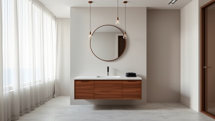 K. Rocke Design 2025 modern bathroom with luxury fixtures.