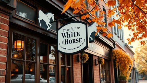 White Horse Restaurant 2026 reopening with autumn foliage.