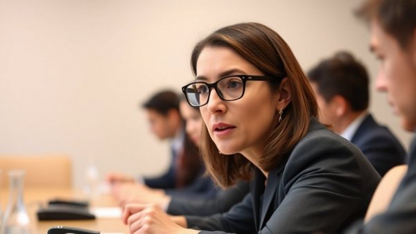 Focused speaker at conference during U.S. House bid.