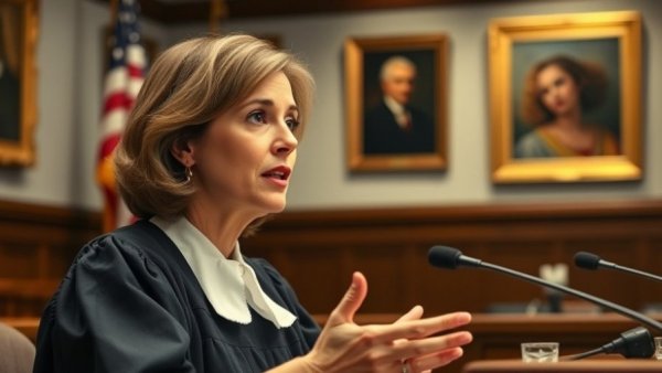 Utah judge mid-speech in courtroom, redistricting threats discussion