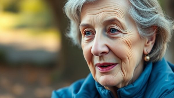 Older woman speaking in 'Millcreek Good Samaritan story'