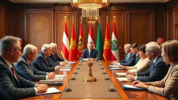Salt Lake City government meeting room with officials and flags.