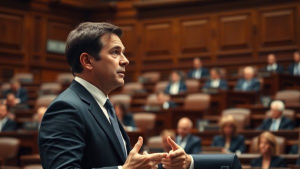 Politician discusses Utah public union bill backtrack in legislative chamber.