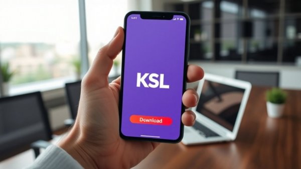 KSL app download promotion highlighting Salt Lake City community spirit.