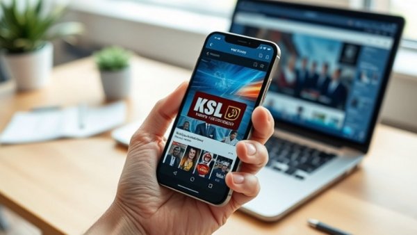 Salt Lake City community initiatives app on smartphone, close-up view.