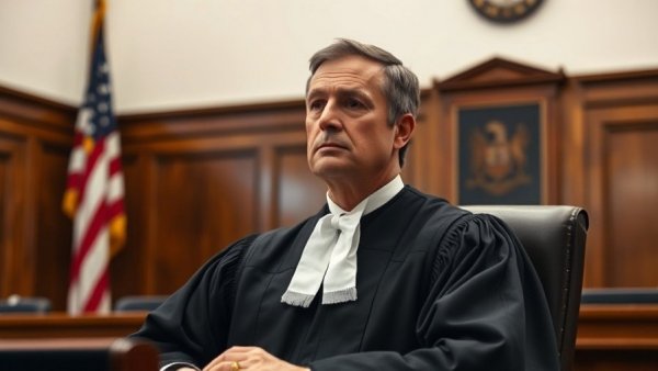 Judge in court during Utah redistricting appeal.