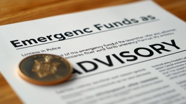 Document suggesting fraudulent police gear donations advisory with coin for scale.