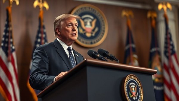 U.S. political figure discusses U.S. strike on Venezuela in formal setting.