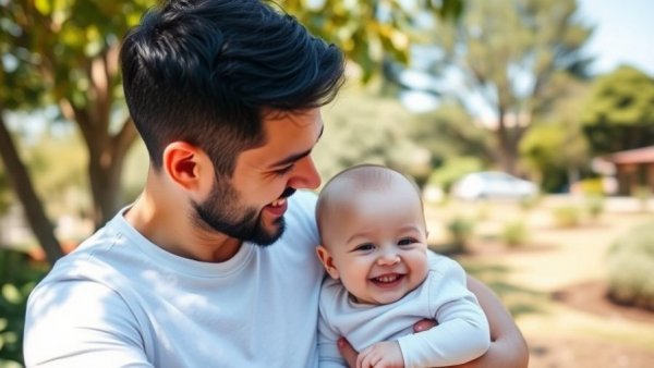 Smiling family outdoors, remembering lives lost to violence, sunny day.
