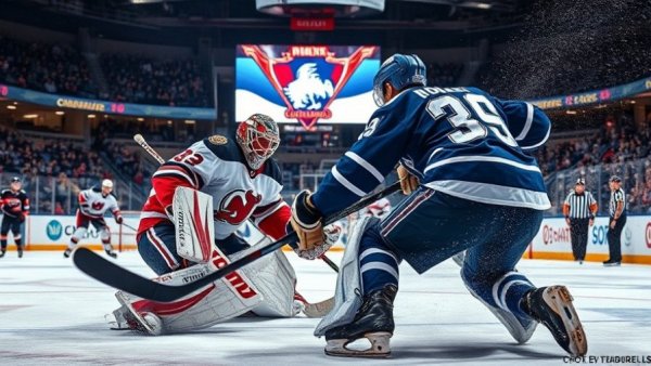 Mammoth wins against Stars in dynamic hockey match.