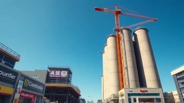 Salt Lake Granary District revitalization: construction site with sign.