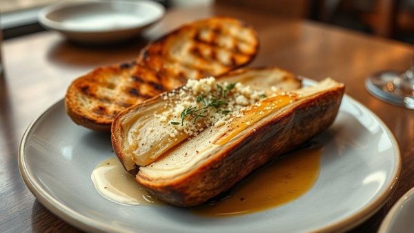 Gourmet bone marrow dish at a Utah eatery, James Beard Awards 2026 Utah semi-finalists.