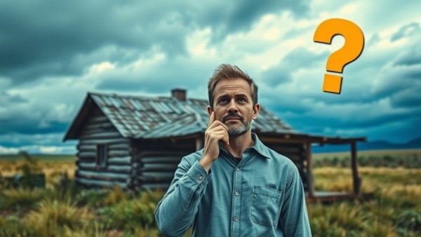 Rustic cabin with a speculative million-dollar question.