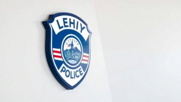 Lehi City Police emblem, child predator arrests Lehi.