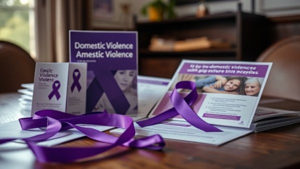 Domestic violence awareness materials highlighting underestimated rates of sexual abuse in Utah.