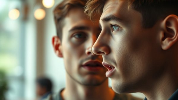 Casey Dawson discussing mental health awareness in warm lighting.