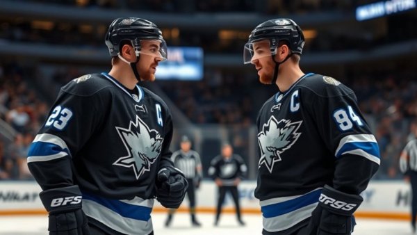 Connor Bedard celebrates overtime goal for Blackhawks.