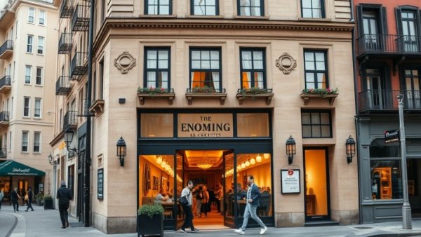 SLC Eatery Bounces Back with a welcoming facade and visible interior.