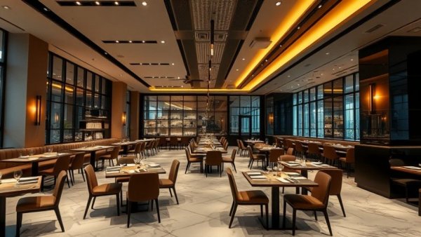 Modern Sicilian cuisine restaurant in Salt Lake City with elegant decor.