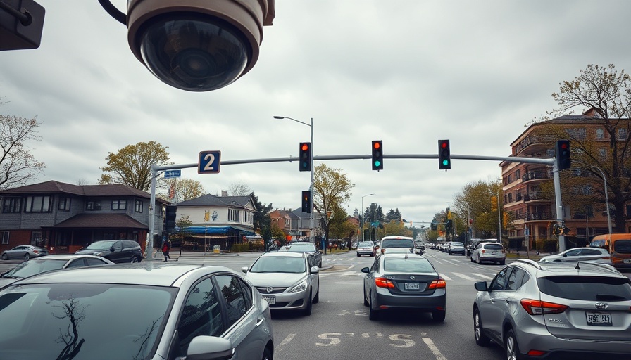 Surveillance view of Utah intersection captured by collision cameras.