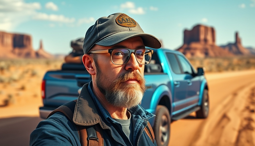 Reasons people are leaving Utah: Man contemplating in desert.