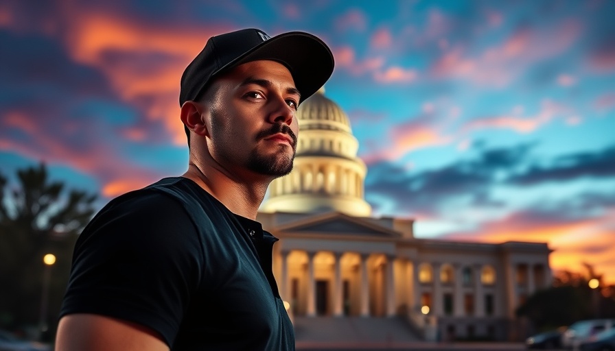 Utah population boom and housing market changes depicted with the state capitol and a presenter.