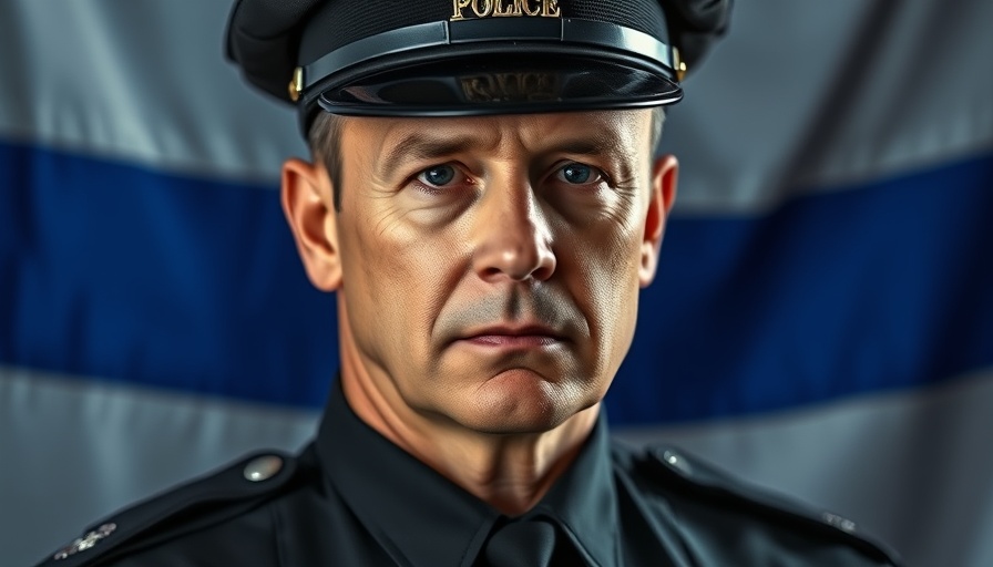 Memorial tribute for Funeral service for Sergeant Lee Sorenson.