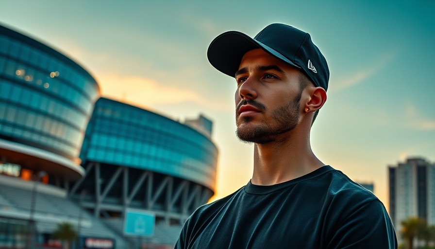 What's Happening in Utah: man in front of stadium