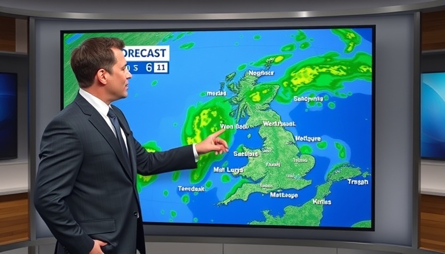 Salt Lake City weekend forecast weather presenter with radar map.