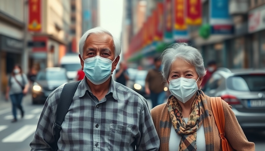 California Mask Mandate Health: People wearing masks in city.