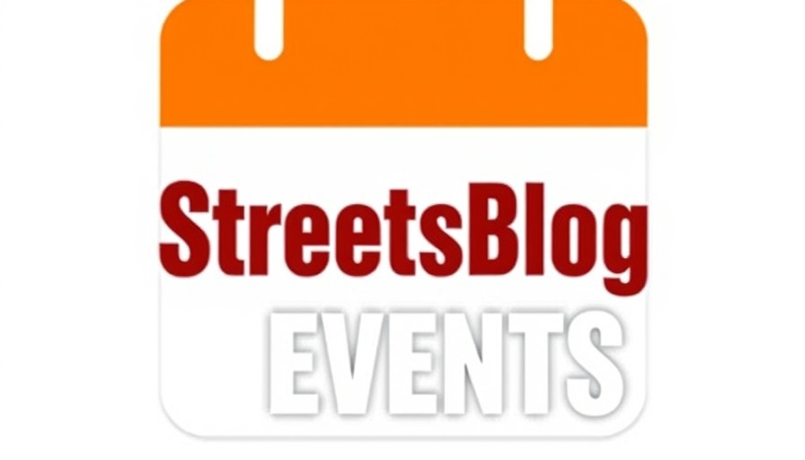 StreetsBlog Events stylized calendar icon, Green Mobility Initiatives in the Bay Area.