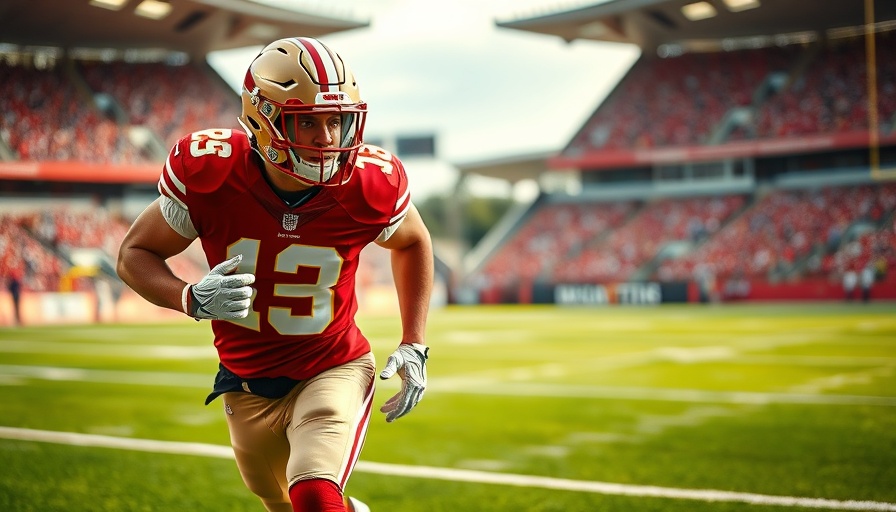 Malik Mustapha returns to 49ers, player running energetically.