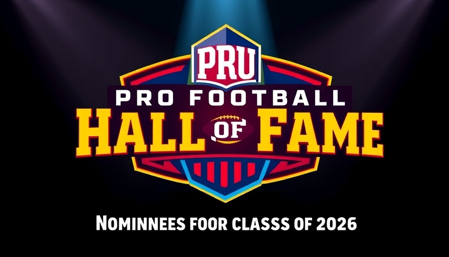 Hall of Fame nominees 49ers graphic with logo and text.