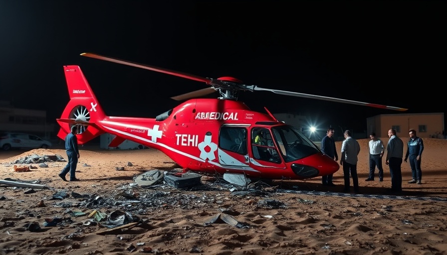 Crashed medical helicopter at night in Sacramento with emergency responders.