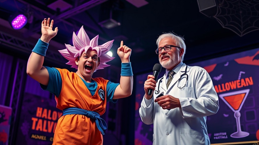 Free Halloween Comedy Fest San Francisco poster with vibrant Halloween theme.