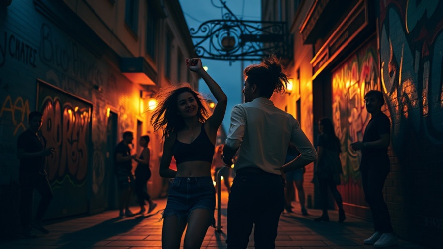 Night block party dancers, SOMA Nights Neighborhood Block Party.