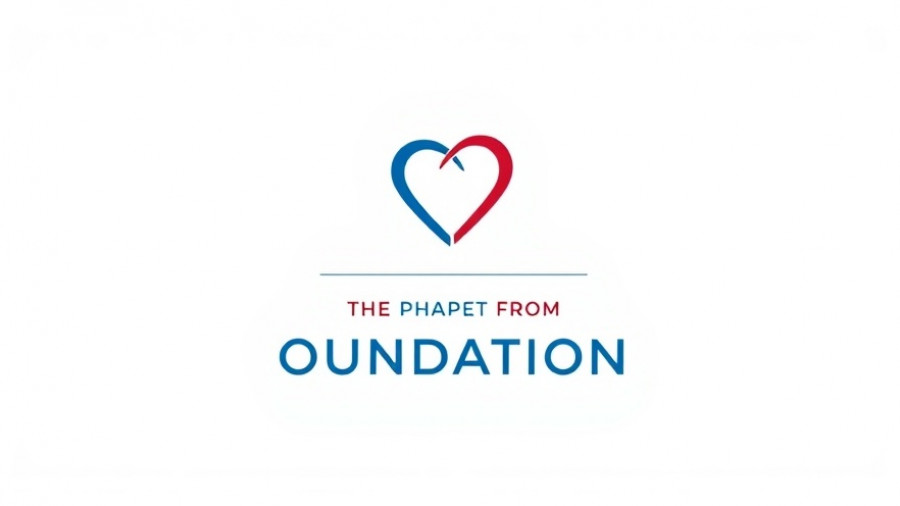 Foundation logos promoting combatting sudden cardiac arrest.