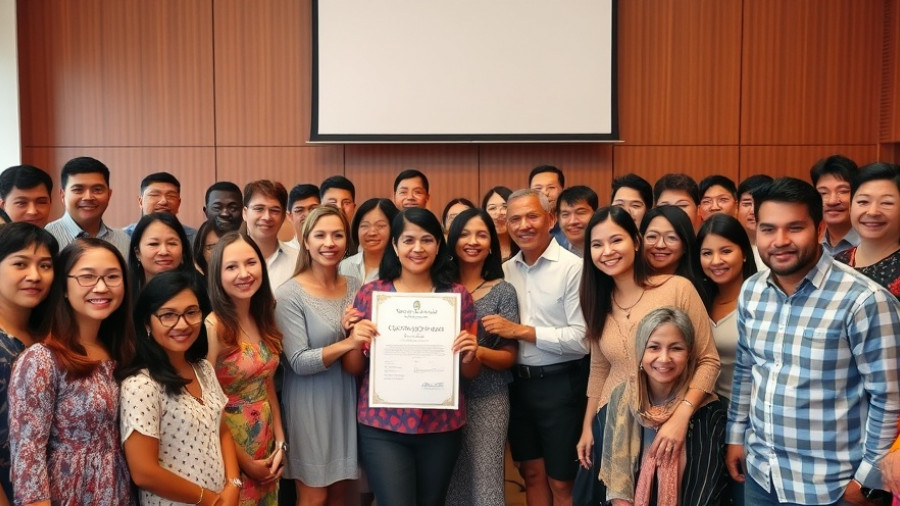 Public event celebrating Republic of China Day in San Jose, group photo