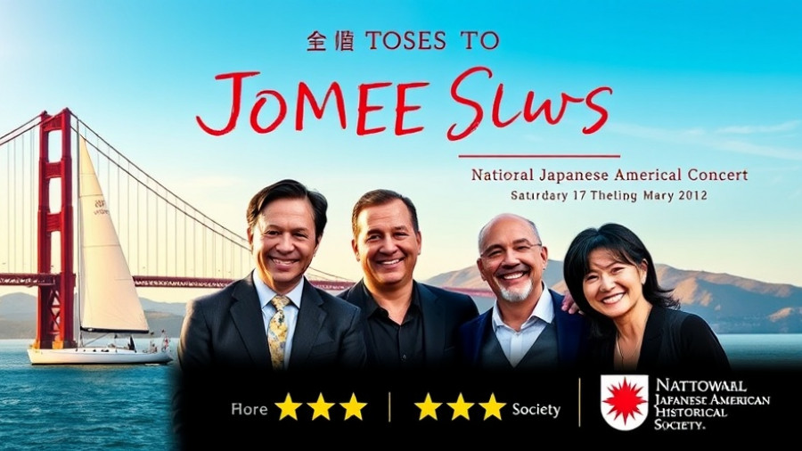 We Are All Americans concert poster with musicians and event details.