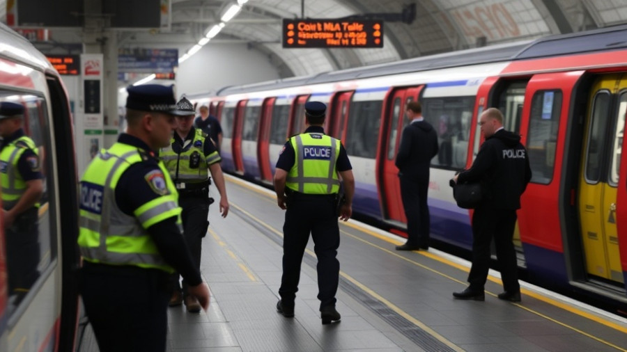 UK police say 10 people hospitalized after train stabbing attack, 9 with life-threatening injuries