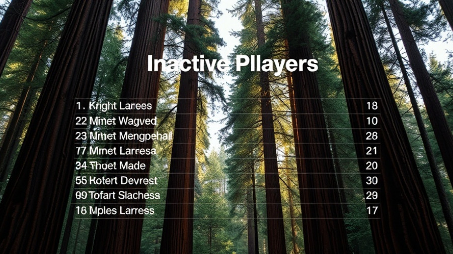 49ers injury report graphic with forest background.