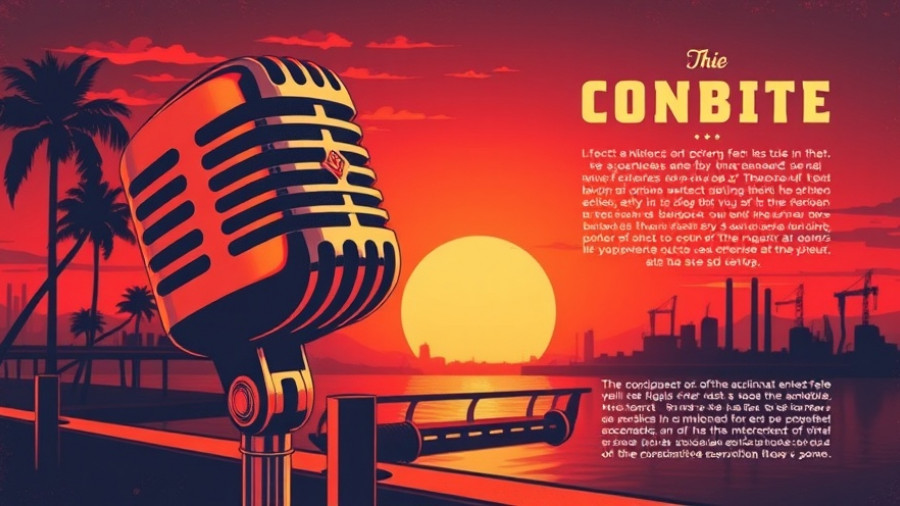 Retro karaoke night poster for Oakland Saturday event.