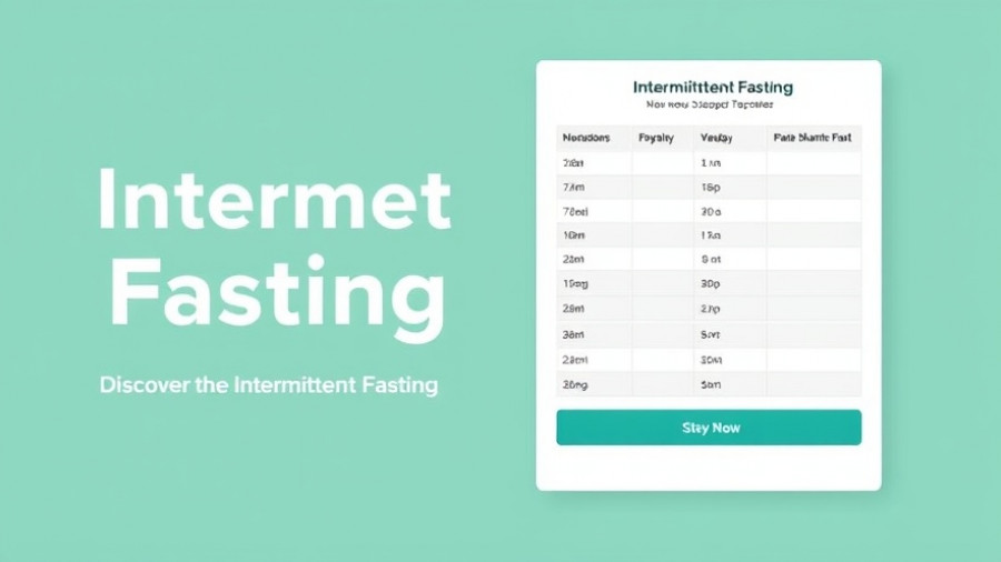 Discover the Intermittent Fasting Tracker