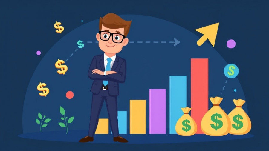 Business Intelligence Analyst Salary in the USA concept with graphs and currency.