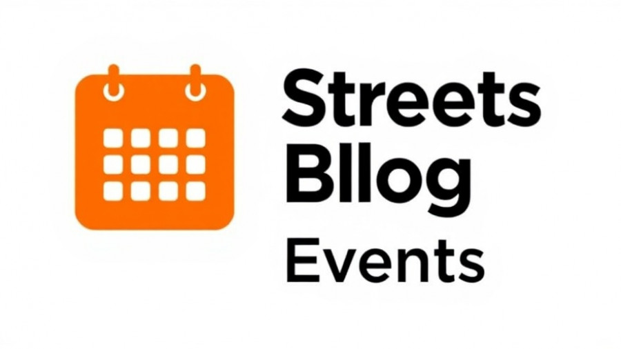 Bold orange calendar icon for Bay Area cycling community events.