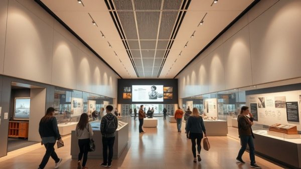 Visitors at Free First Wednesday at GLBT Historical Society Museum.