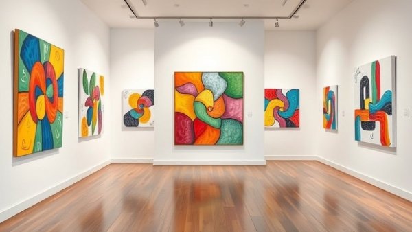 North Beach First Fridays Art Crawl featuring vibrant gallery artworks.