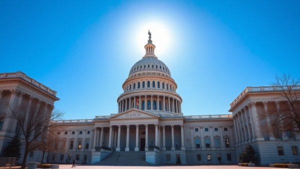 U.S. Capitol during government shutdown, symbolizing SNAP food aid status impact.