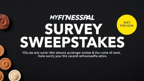 MYFITNESSPAL SURVEY SWEEPSTAKES